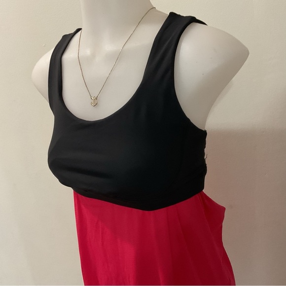 Lululemon Nauveau Pink Black Tank Size 6 - Picture 3 of 9